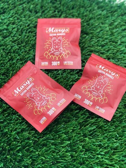 300mg Marys Sativa Bunnies
