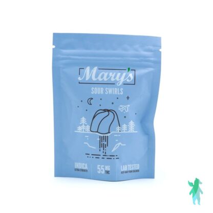 Mary's Sour Swirls Gummies