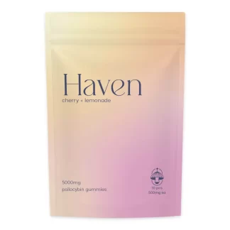 Haven Psilocybin Gummies – Cherry & Lemonade – 5000mg